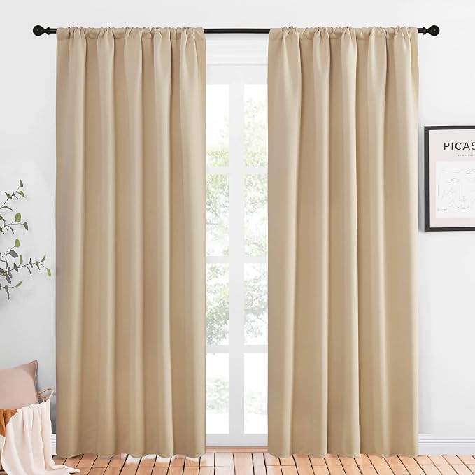 NICETOWN Blackout Curtain Panels
