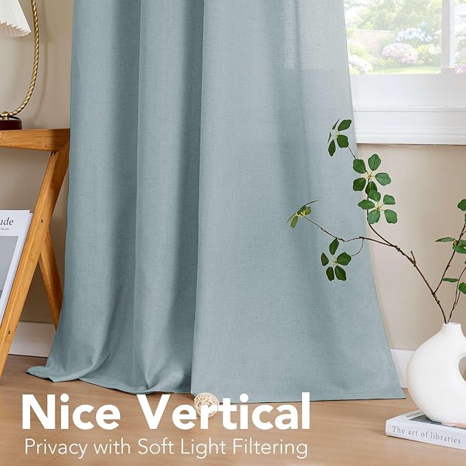 H.VERSAILTEX Living Room Linen Curtains