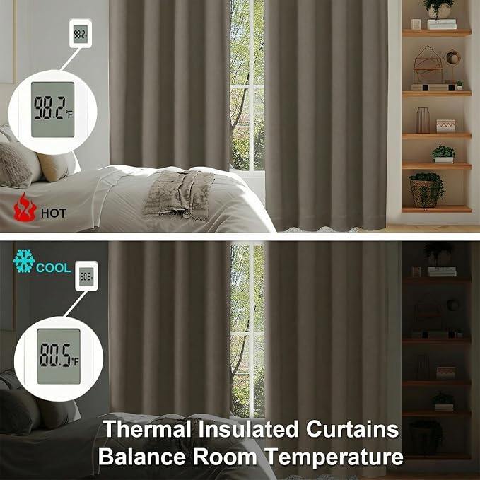Simplebrand Ava Blackout Curtains