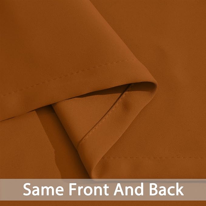 Yakamok 36 Inch Curtains Blackout Window Curtains