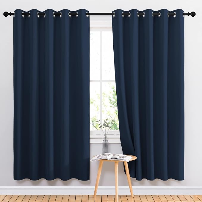 NICETOWN Blackout Curtain Panels 72