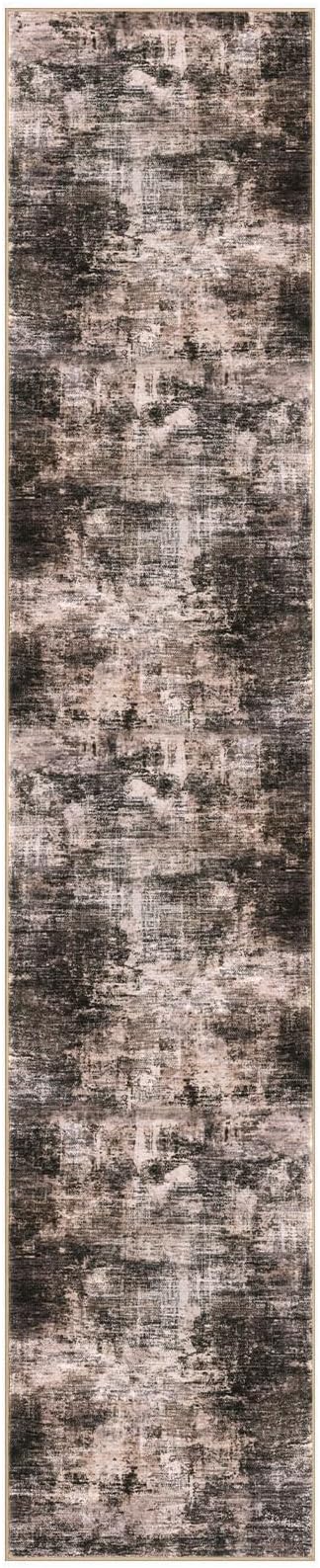 IOHOUZE Abstract Runner Rug 2x10 Ft Washable Runners