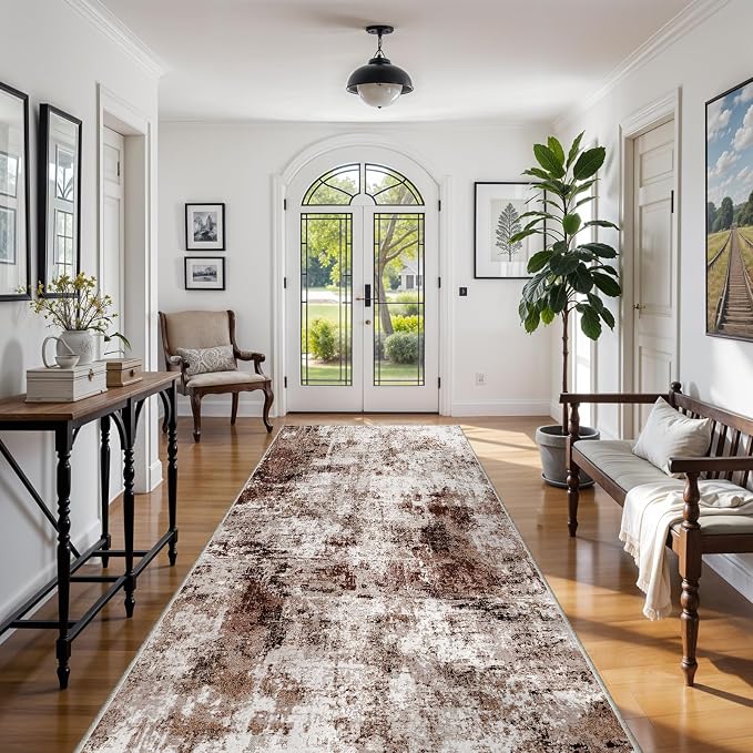 4x8 Wide Washable Runner Rug: Easy-to-Clean Runners