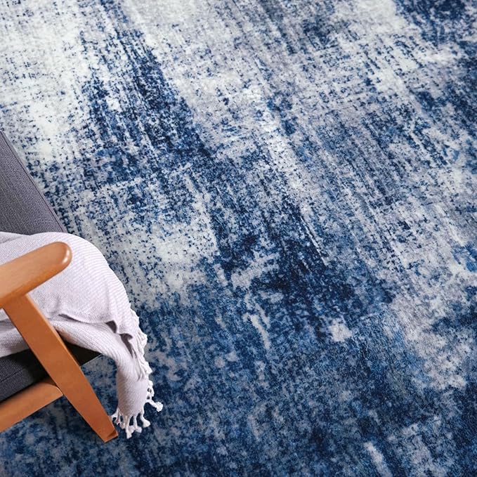 IOHOUZE Abstract Runner Rug 3x14 Ft Washable Runners