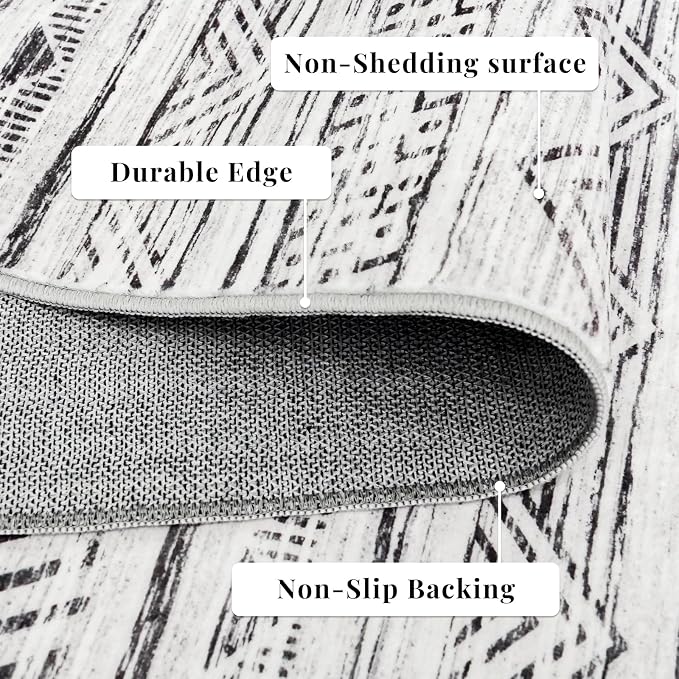 Washable Moroccan Hallway Runner Rugs