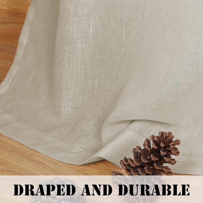 H.VERSAILTEX Living Room Linen Curtains