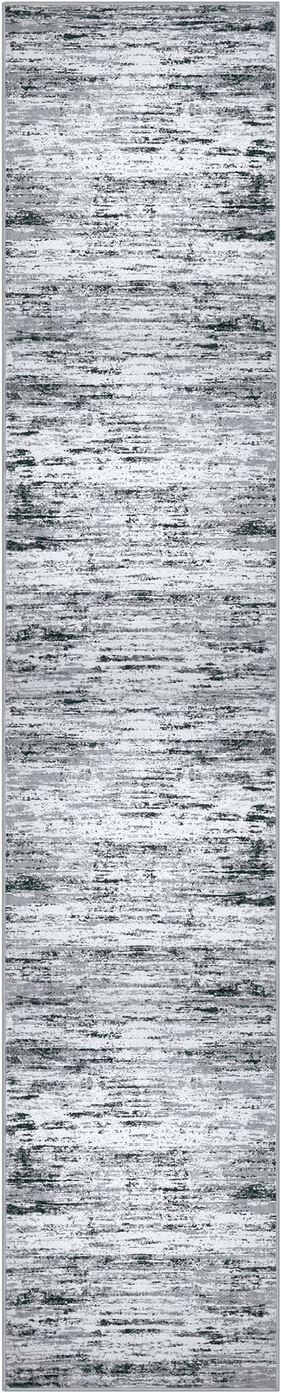 Lansny Modern Abstract Runner Rug 2x10
