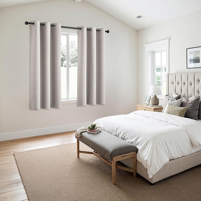 MIULEE Cobblestone Blackout Curtains
