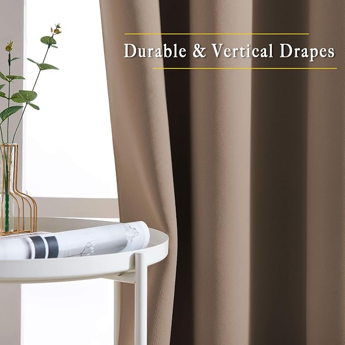 NICETOWN Kitchen Blackout Curtains and Drapes
