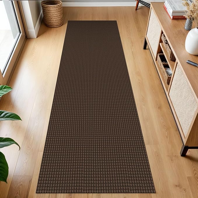 KOZYFLY Runners for Hallways 2x7 ft Washable Kitchen Runner Non Slip Rubber