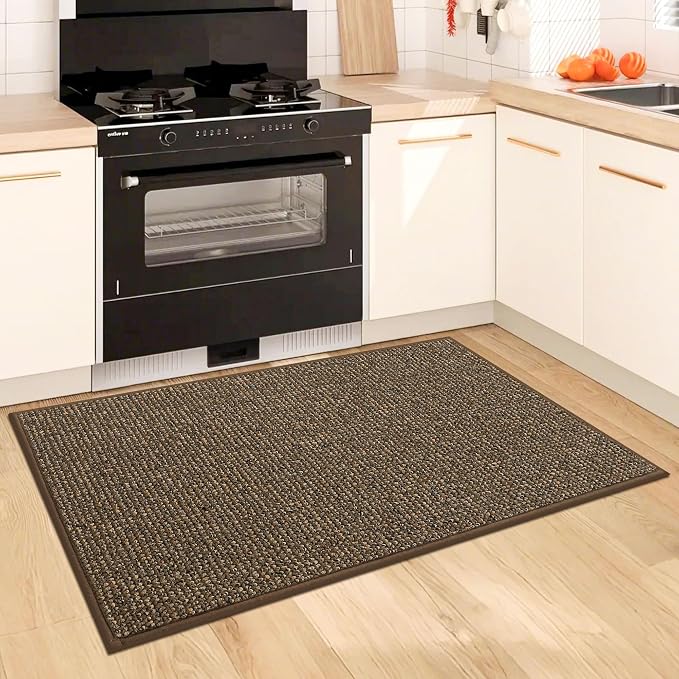 BEQHAUSE Kitchen Rugs 24"x36", Non-Slip Kitchen Mats