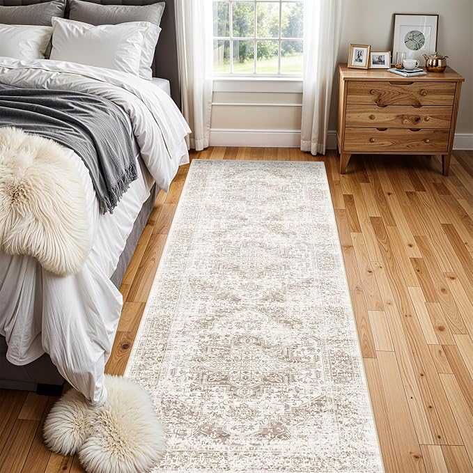 Washable 2'6''x8' Runner Rug