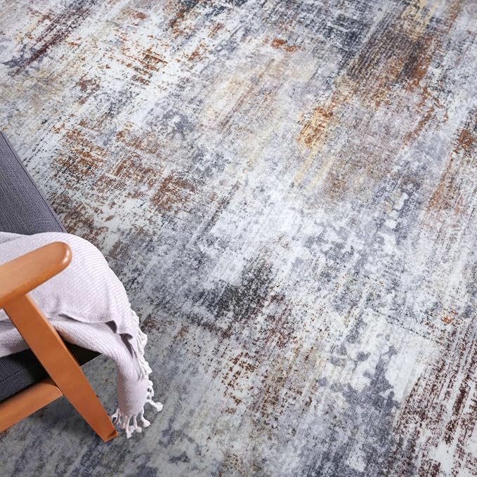 IOHOUZE Abstract Runner Rug 2x6 Ft Washable Runners