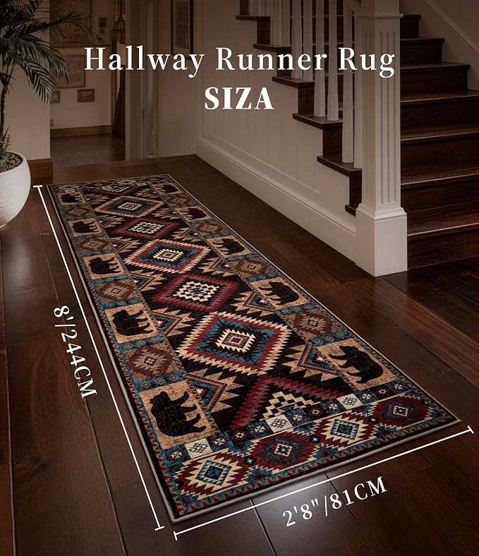 Western Runner Rug 2'8"x8'