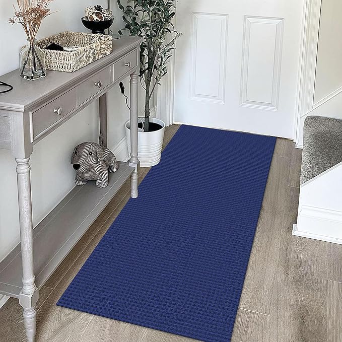 KOZYFLY Runners for Hallways 2x5 ft Washable Kitchen Runner Non Slip Rubber