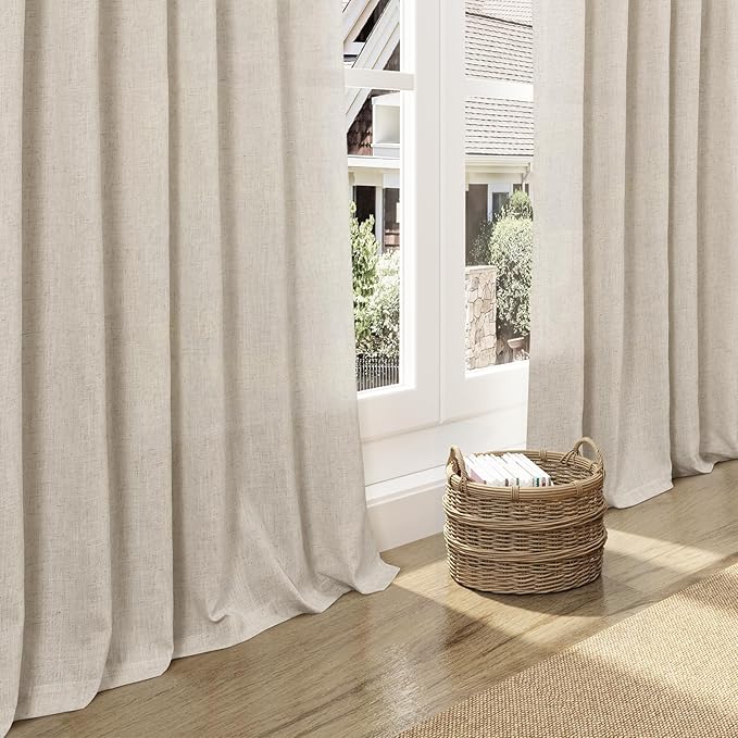Nanspring Boho Curtains 90 Inches Long