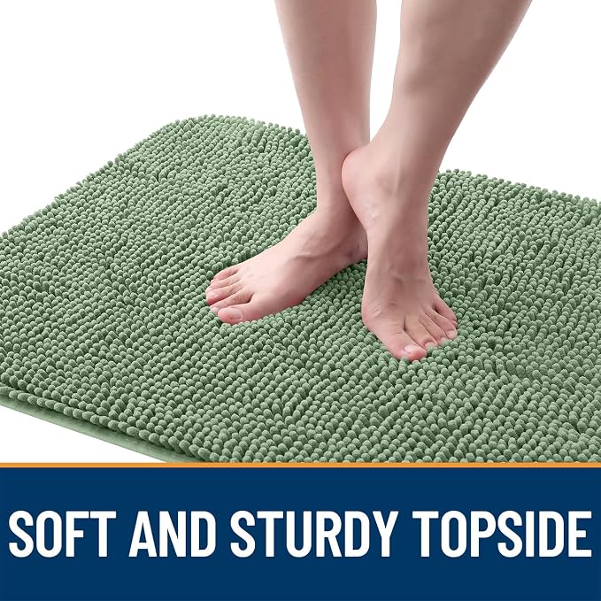 OLANLY Dog Door Mat for Muddy Paws 59x24, Absorbs Moisture and Dirt, Absorbent