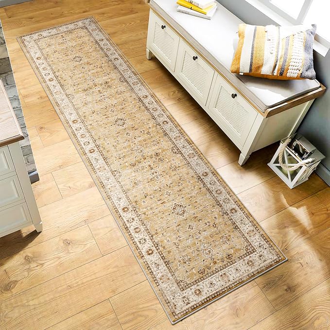 TOPRUUG Washable Runner Rug 2x7