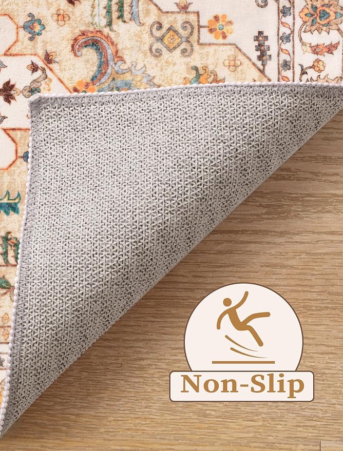 SERISSA Boho Washable Runner Rug
