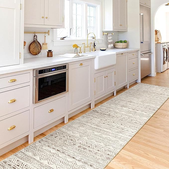 Moroccan Washable Hallway Runner Rug