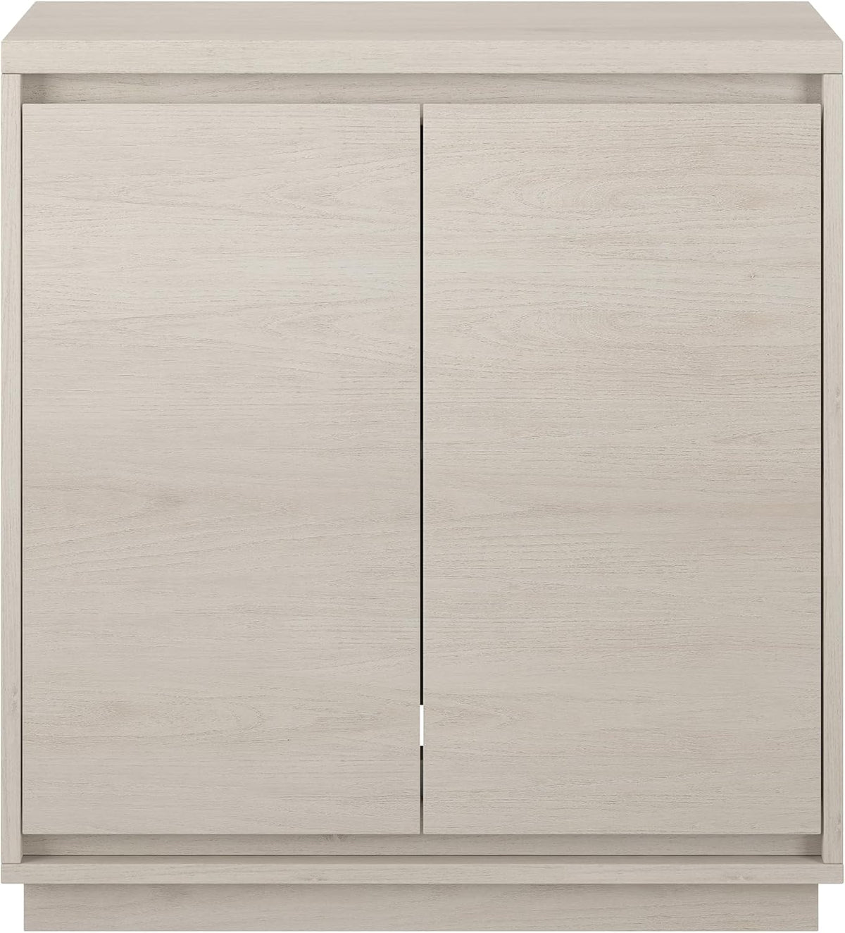 Henn&Hart Presque Accent Cabinet, 30" Wide, Alder White