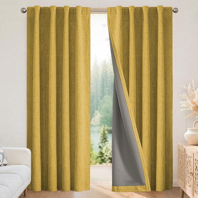 Joydeco Blackout Curtains for Bedroom