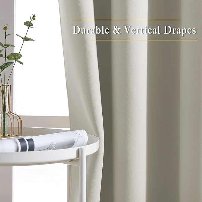 NICETOWN Blackout Sliding Door Curtains