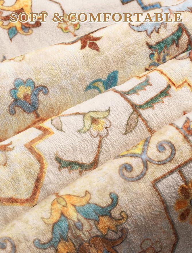 SERISSA Boho Washable Runner Rug