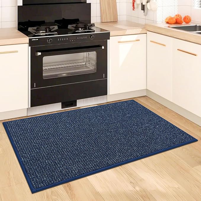BEQHAUSE Kitchen Rugs 32"x48", Non-Slip Kitchen Mats