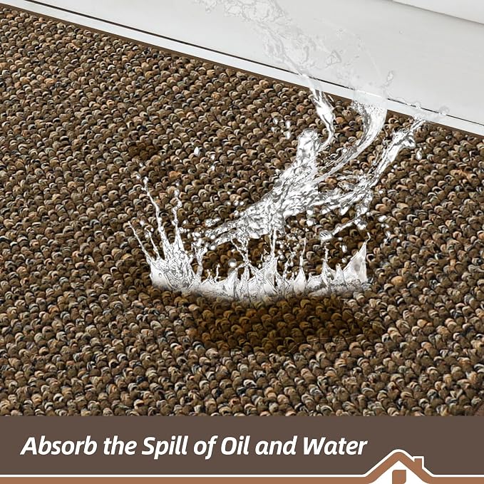 BEQHAUSE Kitchen Rugs 24"x36", Non-Slip Kitchen Mats