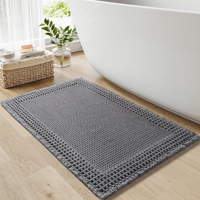 RESARE Waffle Bath Mat