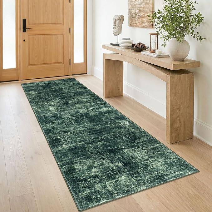 IOHOUZE Abstract Runner Rug 3x8 Ft Washable Runners