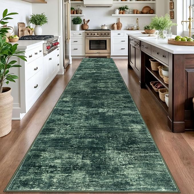 IOHOUZE Abstract Runner Rug 3x16 Ft Washable Runners