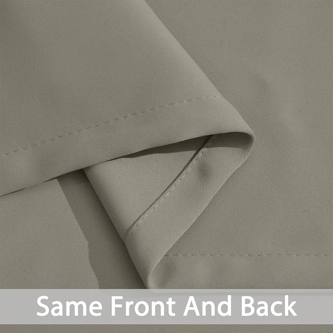 Yakamok Premium Room Darkening Thermal Insulated Curtains