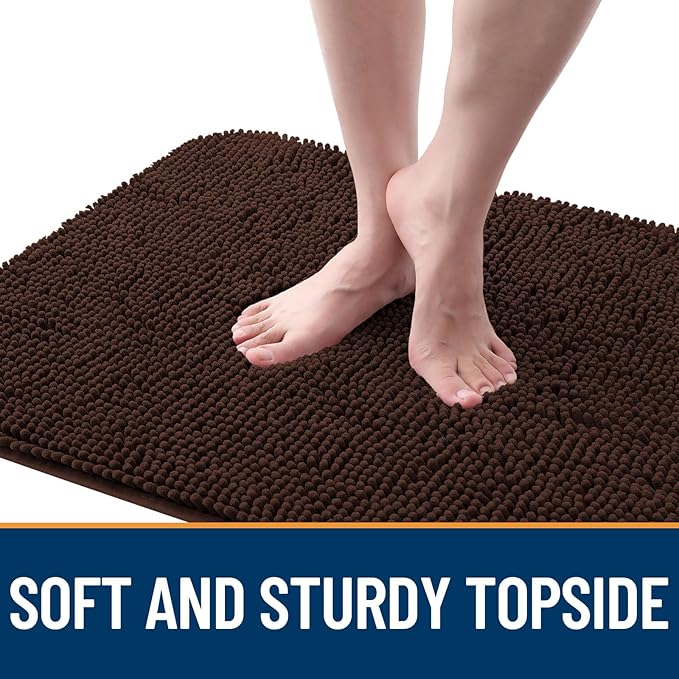 OLANLY Dog Door Mat for Muddy Paws 48x30, Absorbs Moisture and Dirt, Absorbent
