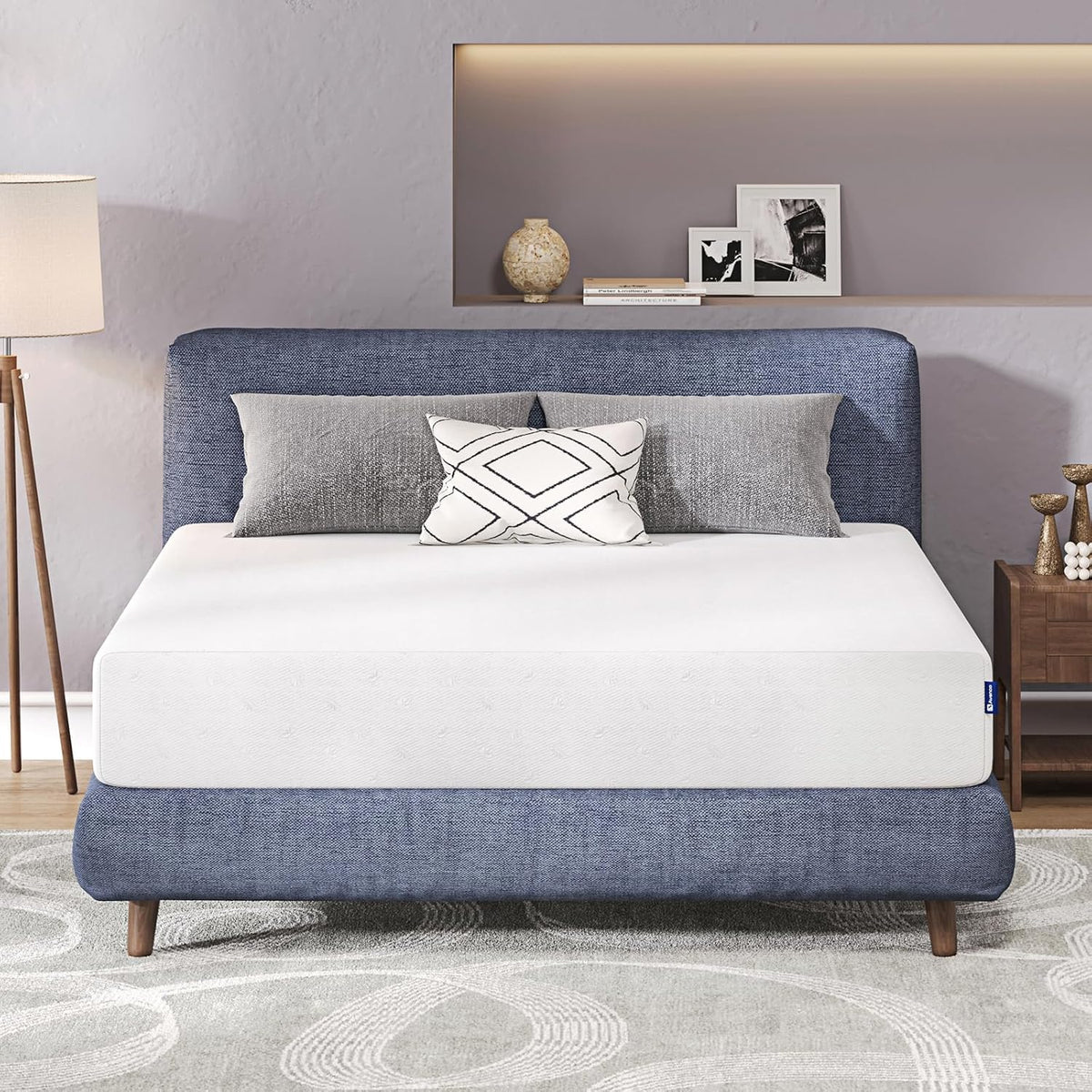 Avenco King Size Mattress, 12 Inch King Memory Foam Mattress in a Box for Comfort Sleep & Pain Relief, CertiPUR-US Certified King Mattresses Medium Firm