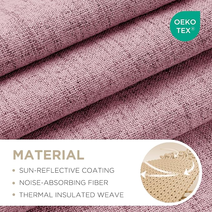Joydeco Blackout Curtains for Bedroom