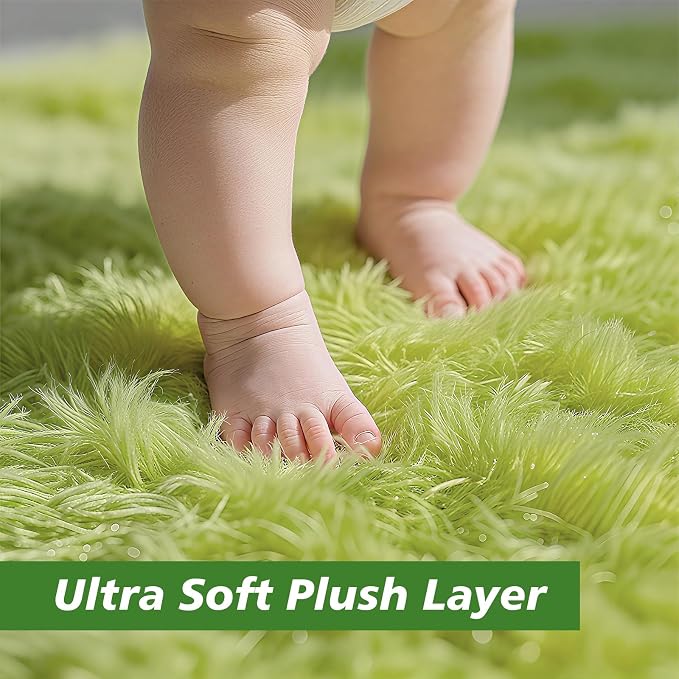 yulidayang Fluffy Round Area Rugs