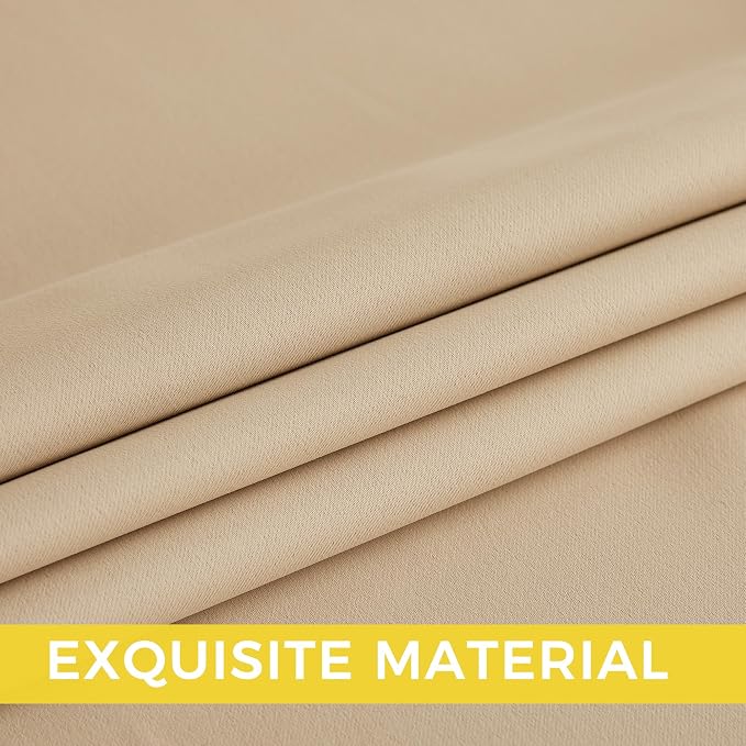 NICETOWN Biscotti Beige Light Blinds