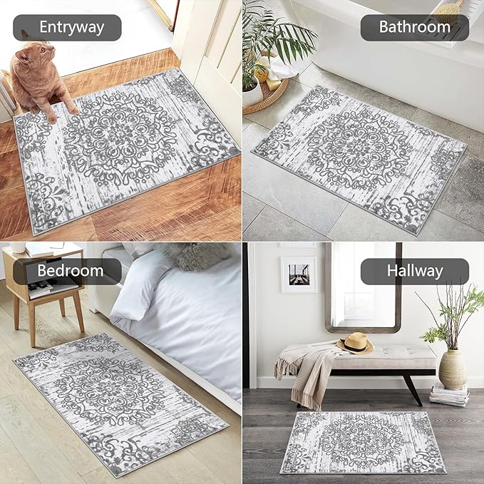 HEBE Washable Area Rug