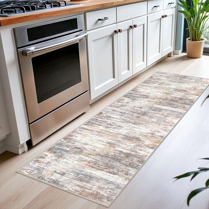 KOZYFLY 2x6 Washable Runner Rug