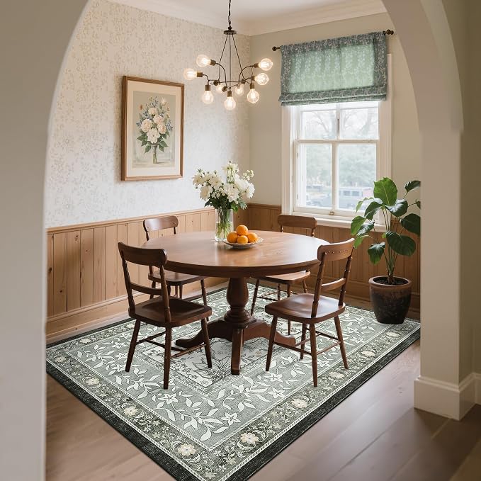 GarveeHome Provence 8x10 Area Rugs