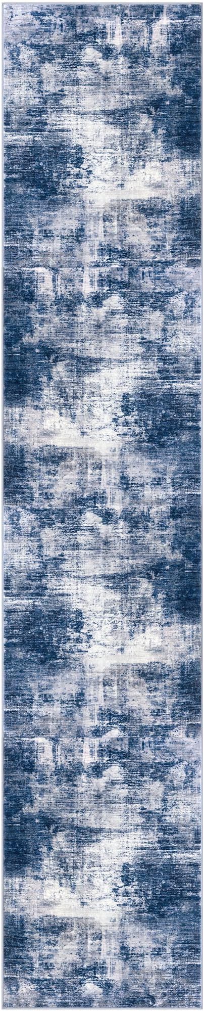 IOHOUZE Abstract Runner Rug 3x14 Ft Washable Runners