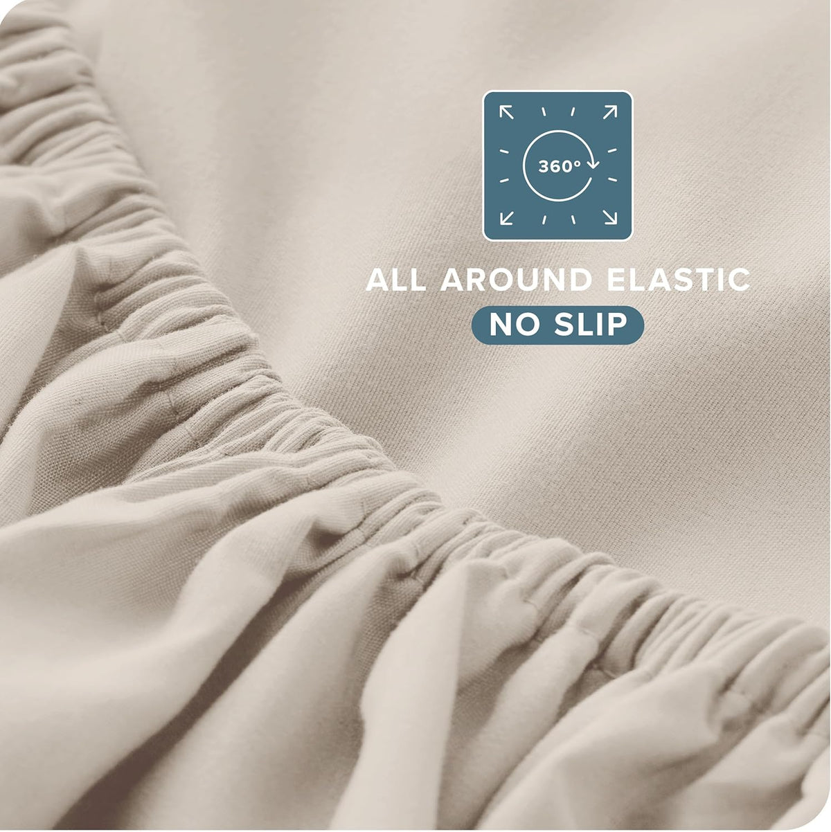 Bare Home Twin Sheet Set - 1800 Ultra-Soft Microfiber Bed Sheets - Double Brushed - Deep Pockets - Easy Fit - Extra Soft - 3 Piece Set - Bedding Sheets & Pillowcases (Twin, Wheat)
