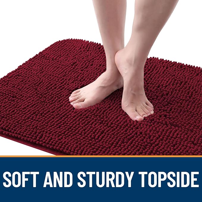 OLANLY Dog Door Mat for Muddy Paws 36x24, Absorbs Moisture and Dirt, Absorbent