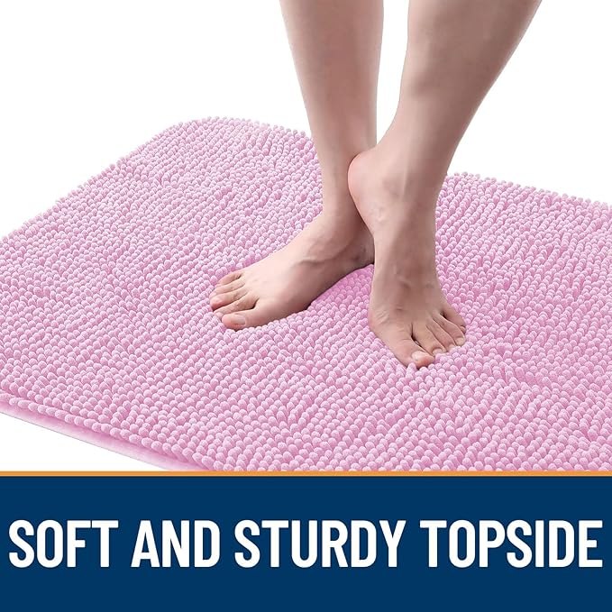 OLANLY Dog Door Mat for Muddy Paws 54x24, Absorbs Moisture and Dirt, Absorbent