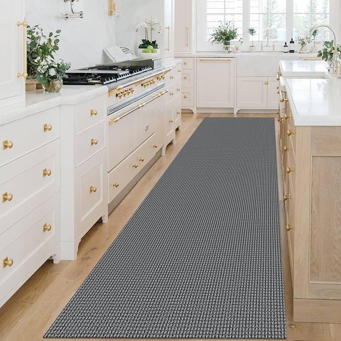 KOZYFLY Extra Long Runners for Hallways 3x14 ft Washable Kitchen Runner Non