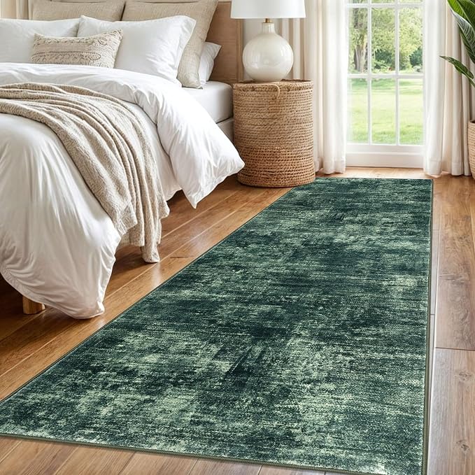 IOHOUZE Abstract Runner Rug 3x8 Ft Washable Runners