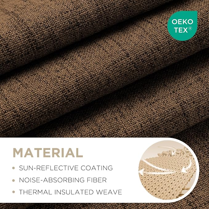 Joydeco Blackout Curtains for Bedroom