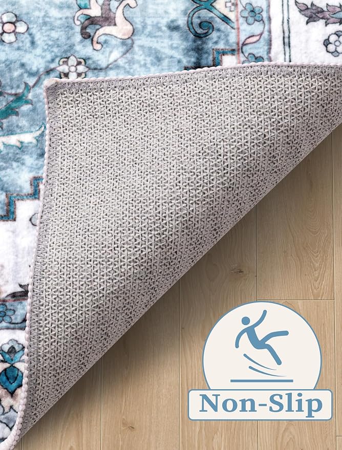 SERISSA Boho Washable Runner Rug